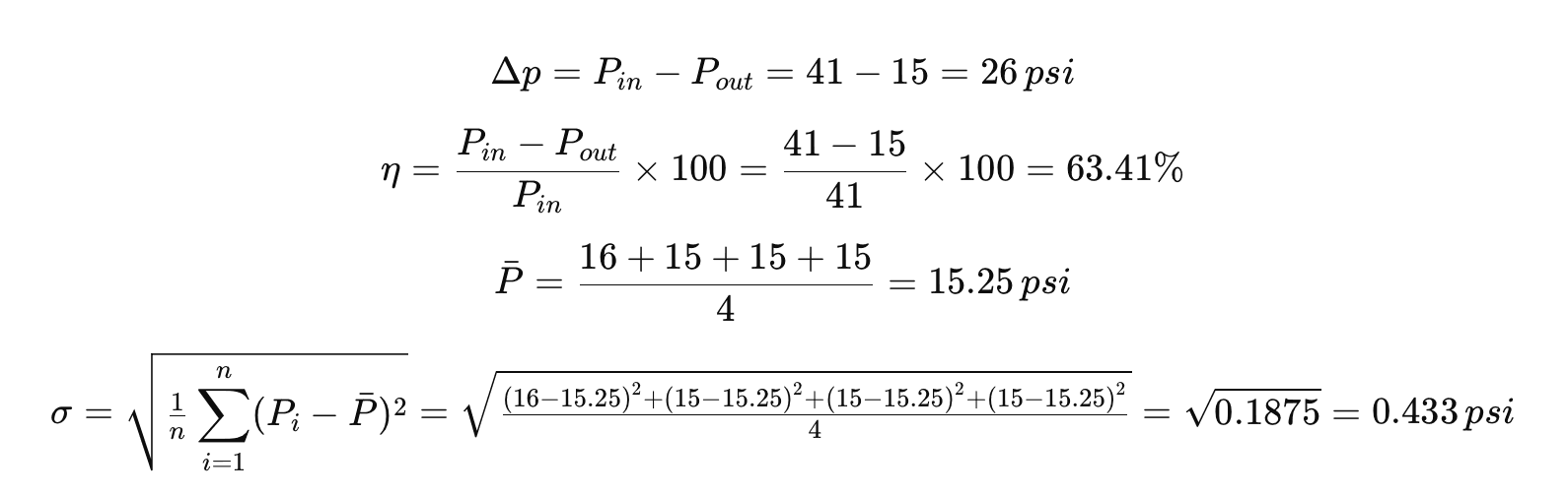 نمونه محاسبه شیر فشارشکن